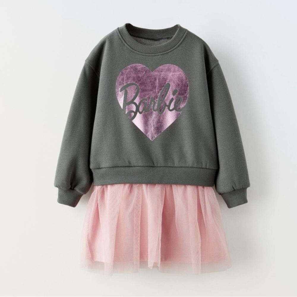 ZARA BARBIE COMBINATION TULLE DRESS